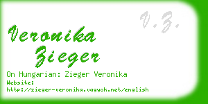 veronika zieger business card